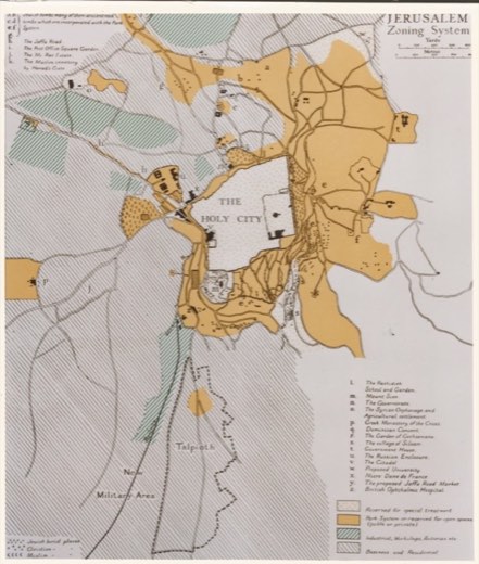 The city zoning system