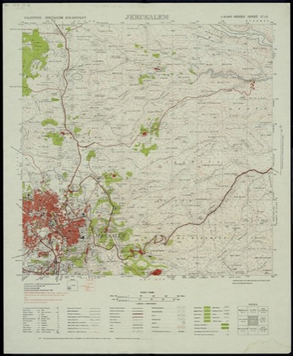 Jerusalem town survey